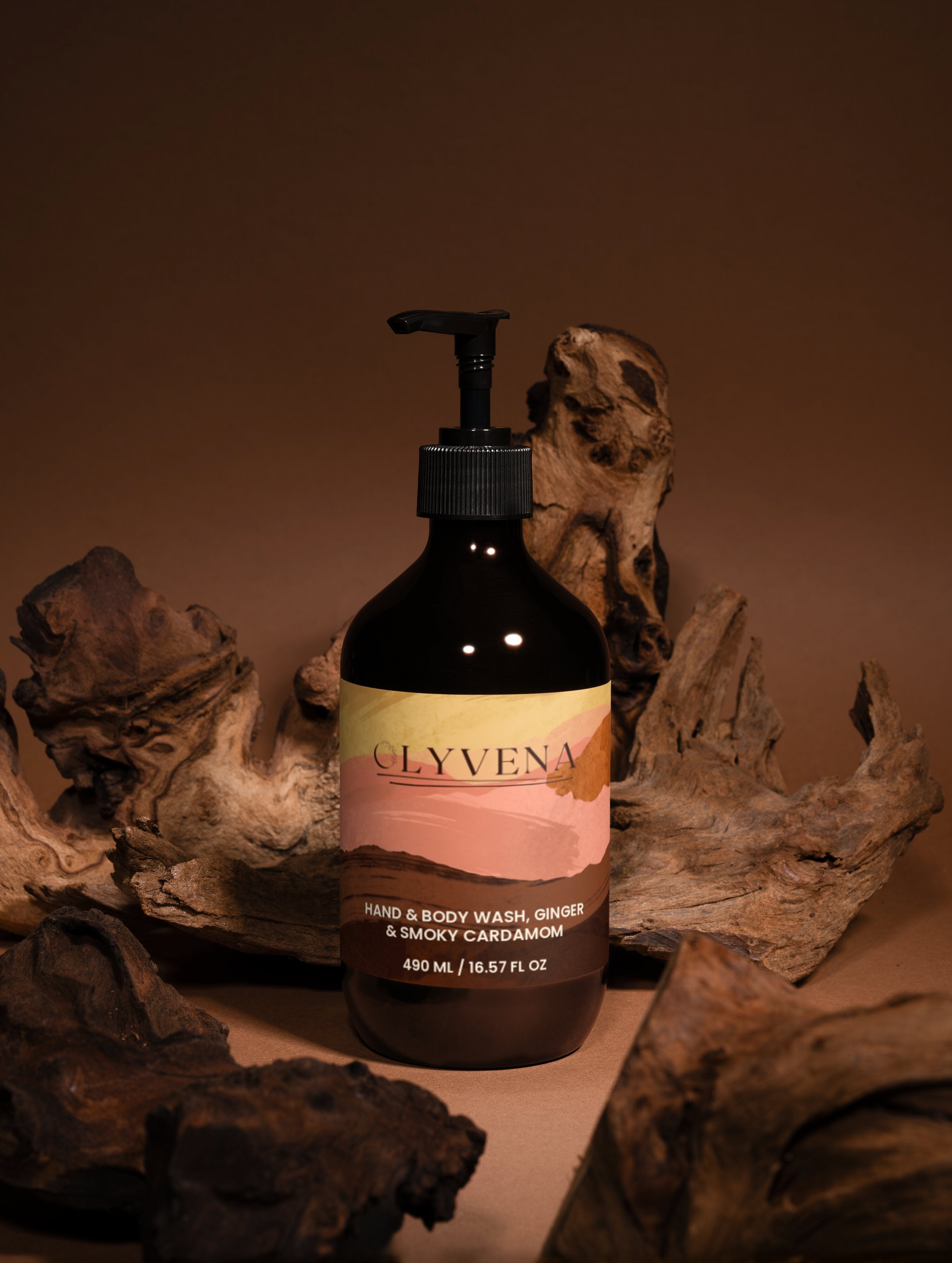 Hand & Body Wash, Ginger & Smoky Cardamom