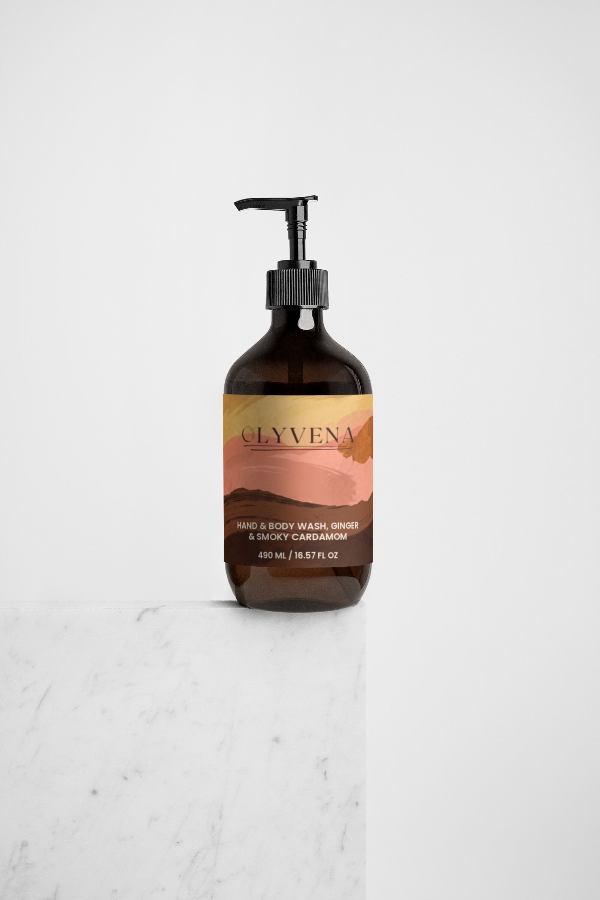 Hand & Body Wash, Ginger & Smoky Cardamom