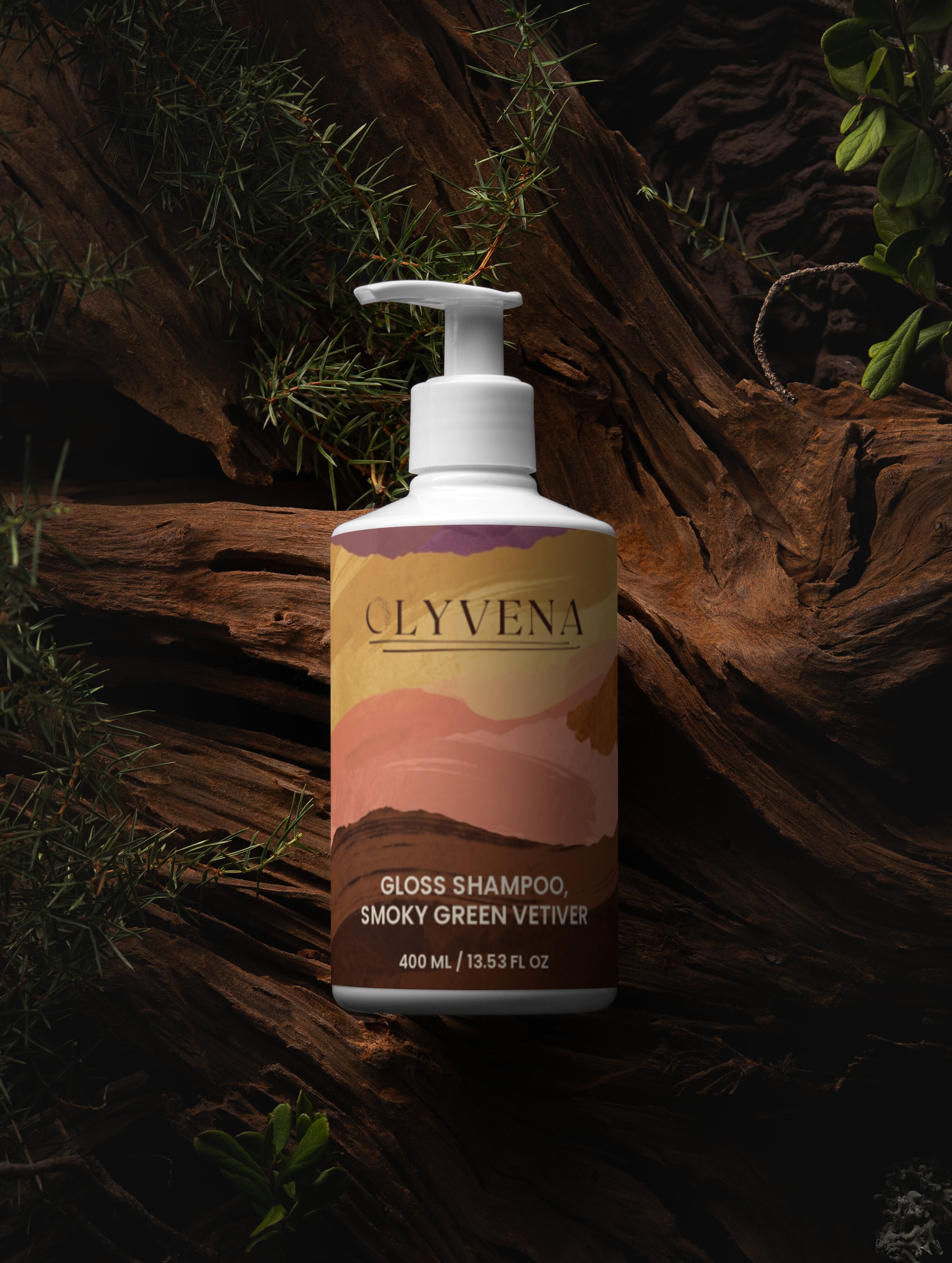 Gloss Shampoo, Smoky Green Vetiver