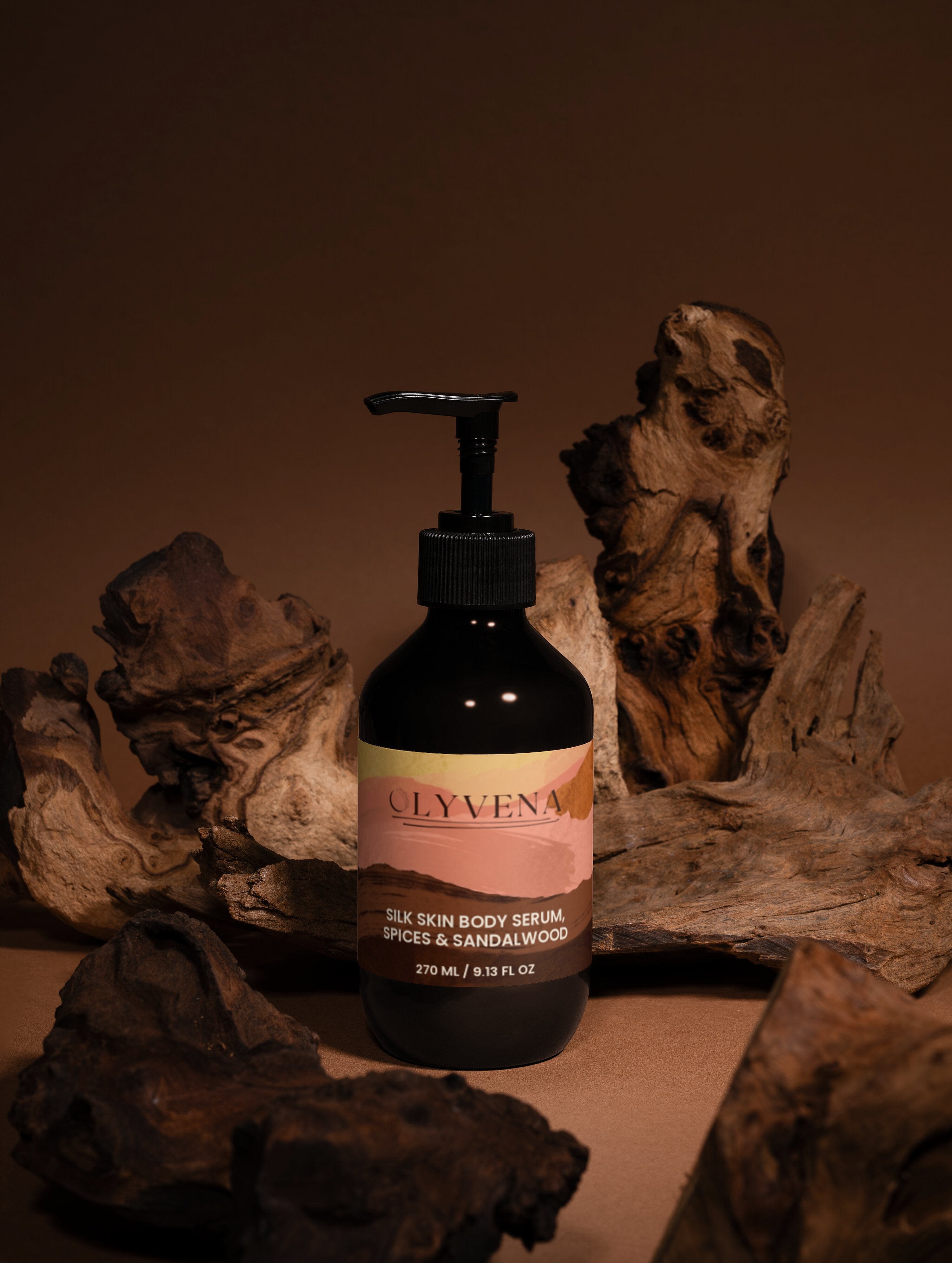 Silk Skin Body Serum, Spices & Sandalwood