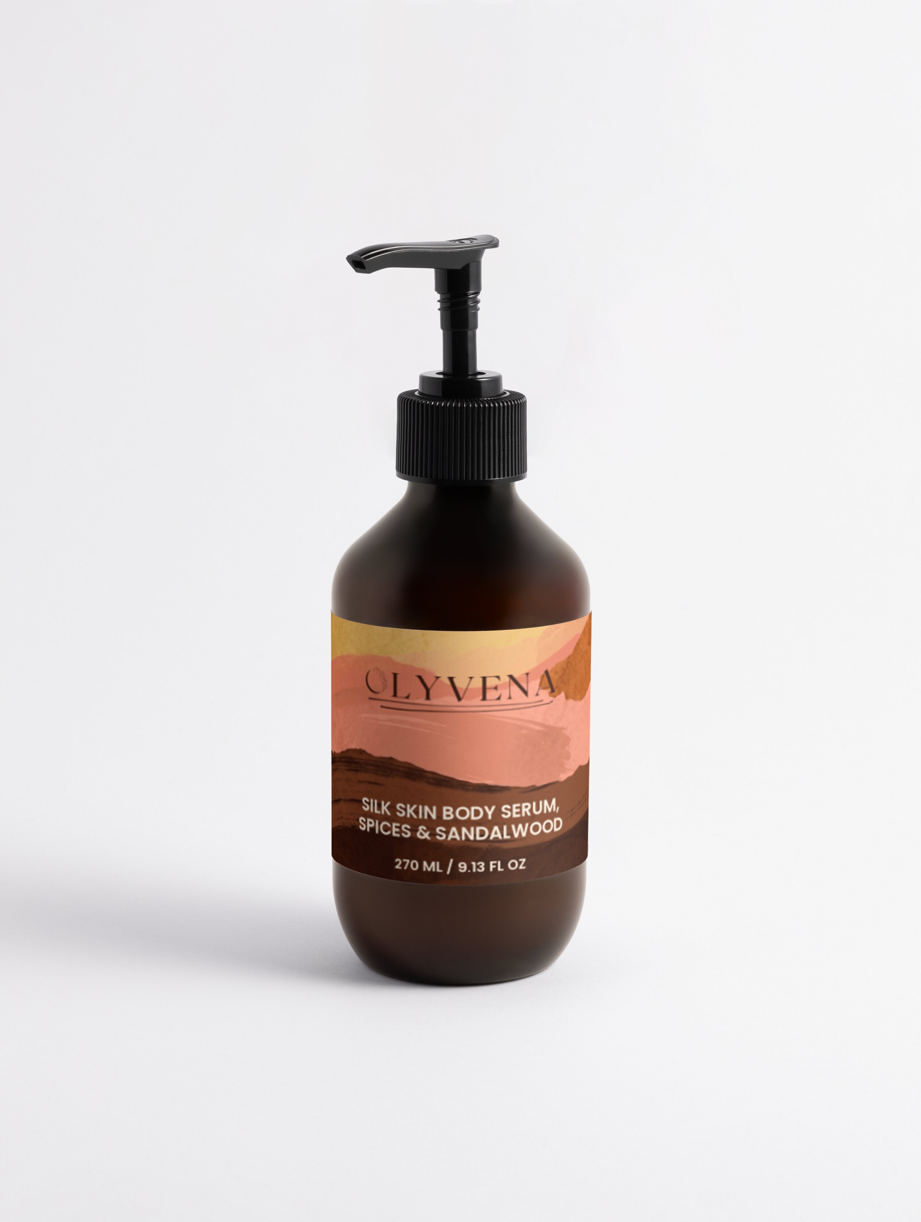 Silk Skin Body Serum, Spices & Sandalwood